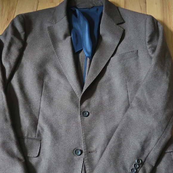 Bonobos Italian Wool 42r Standard Fit Blazer Brown - Picture 1 of 8